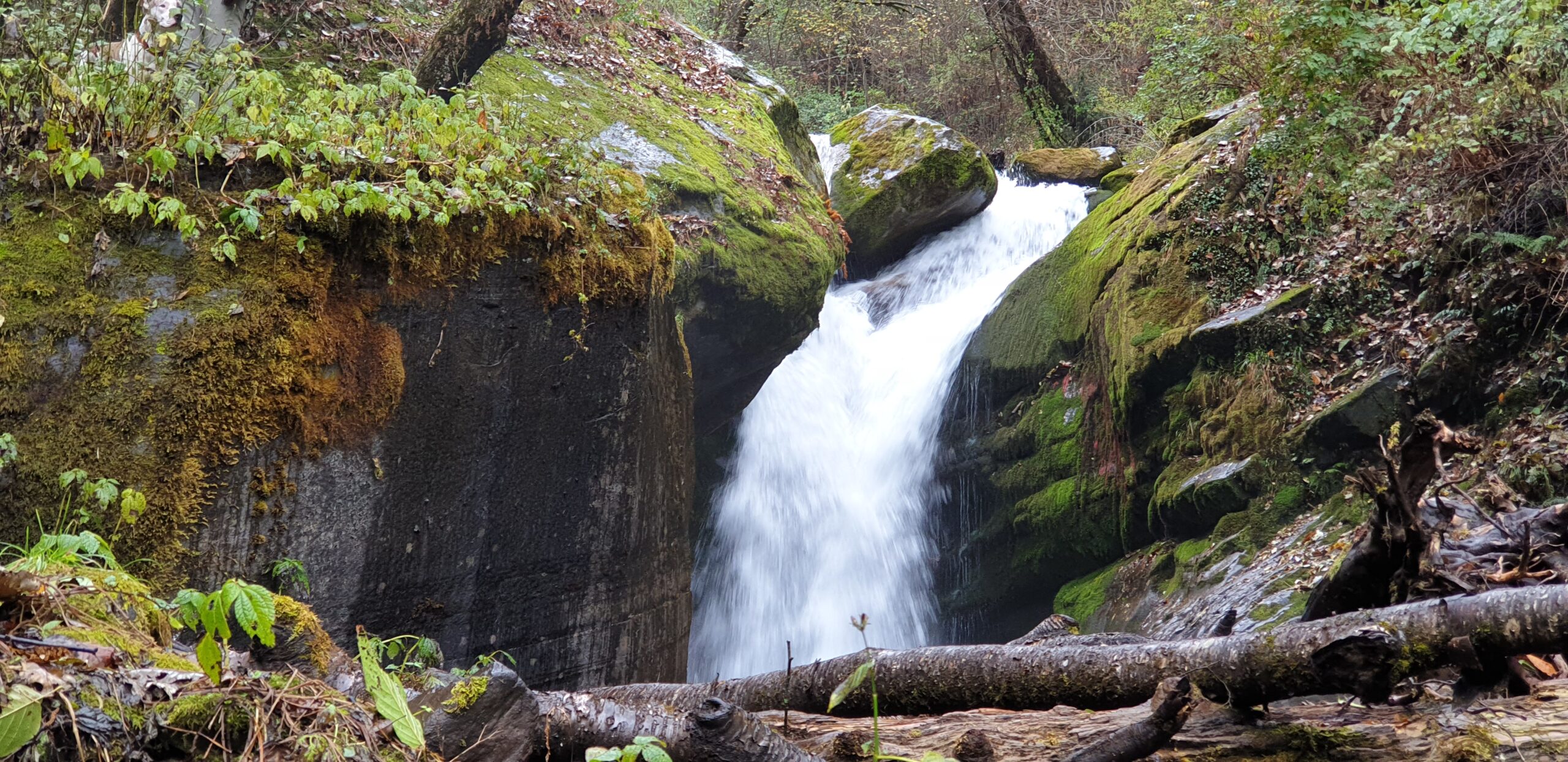 crystal waterfall in Vanvaas, soil village